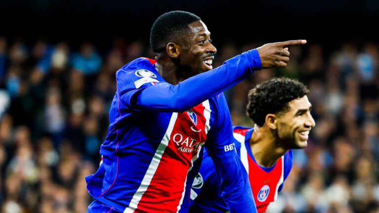 « On s&rsquo;en fout complètement que les gens aient douté de nous », le show Dembélé après Manchester City